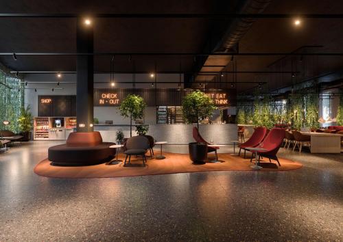 Lobby, Scandic Orebro Central in Orebro Lobby, Scandic Orebro Central in Orebro