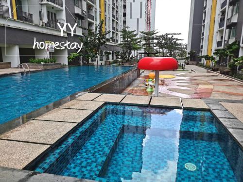 Swimming pool, Rainforest City House Greenfield Regency - Paradigm, Sutera & UTM area in Skudai Swimming pool, Rainforest City House Greenfield Regency - Paradigm, Sutera & UTM area in Skudai