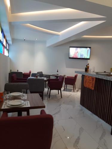 Bar/lounge, Amarterra Hotel Boutique in Xochimilco-Milpa Alta Bar/lounge, Amarterra Hotel Boutique in Xochimilco-Milpa Alta