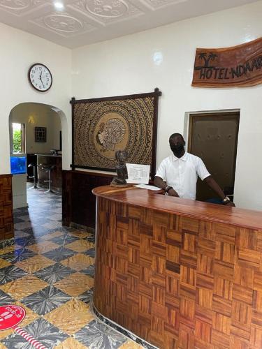 Lobby, Hotel Ndaary Khassoum SARL in Ziguinchor Lobby, Hotel Ndaary Khassoum SARL in Ziguinchor