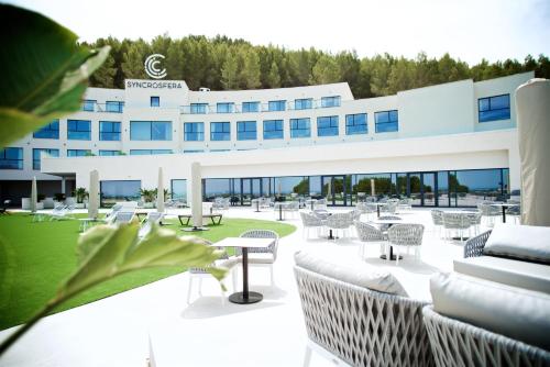 Bar/lounge, Syncrosfera Fitness & Spa Health Hotel Boutique in Muntanya de la Sella Bar/lounge, Syncrosfera Fitness & Spa Health Hotel Boutique in Muntanya de la Sella