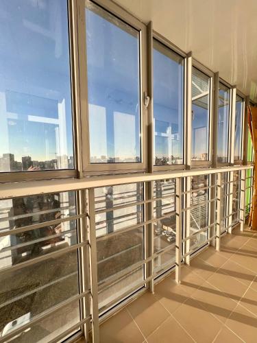 Balcony/terrace, Апартаменты Richotels в ЖК "Иондоз" in Ufa Balcony/terrace, Апартаменты Richotels в ЖК "Иондоз" in Ufa