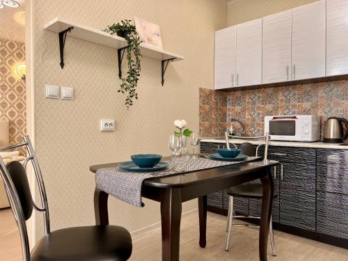 Kitchen, Апартаменты Richotels в ЖК "Иондоз" in Ufa Kitchen, Апартаменты Richotels в ЖК "Иондоз" in Ufa