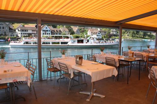 バルコニー/テラス, Hotel Rheinfels in シュタイン アム ライン バルコニー/テラス, Hotel Rheinfels in シュタイン アム ライン