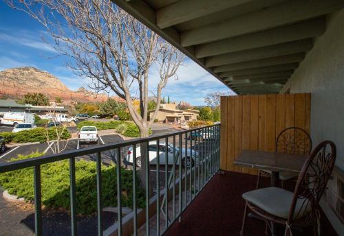 Balcony/terrace, Dreamcatcher Inn of Sedona in Sedona (AZ) Balcony/terrace, Dreamcatcher Inn of Sedona in Sedona (AZ)
