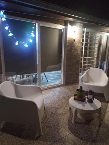 Balcony/terrace, Departamento NALU-RUMU in Mar Del Plata City Center Balcony/terrace, Departamento NALU-RUMU in Mar Del Plata City Center