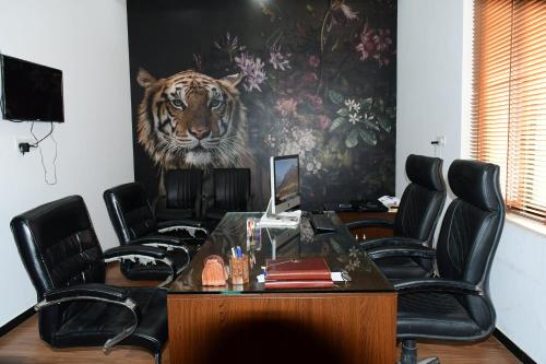 Business center, Golden Tiger Resort, Sariska Highway, Jaipur, Rajasthan in Viratnagar Business center, Golden Tiger Resort, Sariska Highway, Jaipur, Rajasthan in Viratnagar