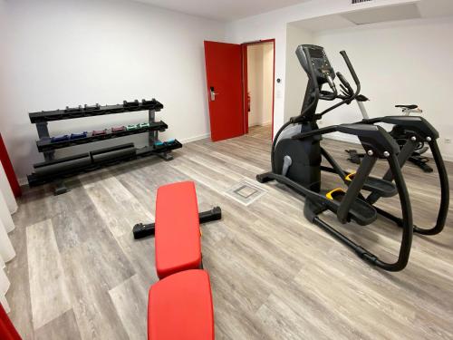 Fitness center, DORMERO Hotel Darmstadt in Darmstadt Fitness center, DORMERO Hotel Darmstadt in Darmstadt