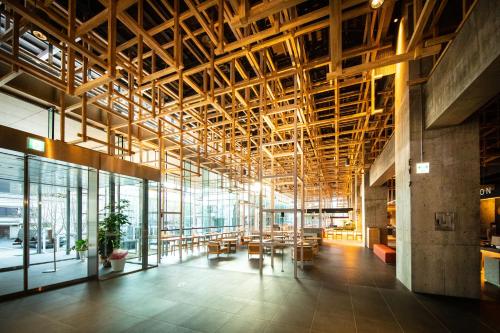 Bar/ Salón, AMANEK Beppu YULA-RE in Beppu Bar/ Salón, AMANEK Beppu YULA-RE in Beppu