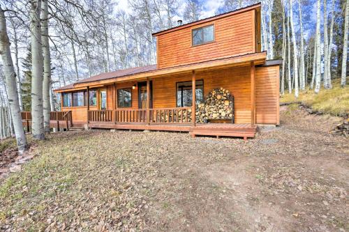 Cimarron Cabin Wraparound Deck and Mountain Views! in Cimarron Cimarron Cabin Wraparound Deck and Mountain Views! in Cimarron