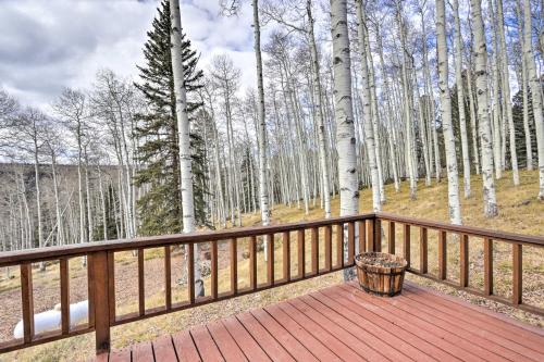 Balcony/terrace, Cimarron Cabin Wraparound Deck and Mountain Views! in Cimarron Balcony/terrace, Cimarron Cabin Wraparound Deck and Mountain Views! in Cimarron