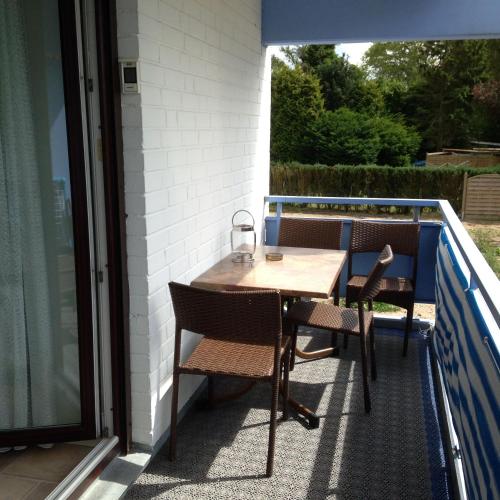 Balcony/terrace, Apartmenthaus Seetempel in Scharbeutz Balcony/terrace, Apartmenthaus Seetempel in Scharbeutz