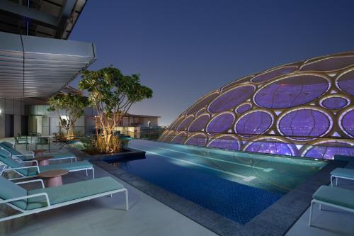 Swimming pool, Rove Expo City in Jebel Ali Swimming pool, Rove Expo City in Jebel Ali