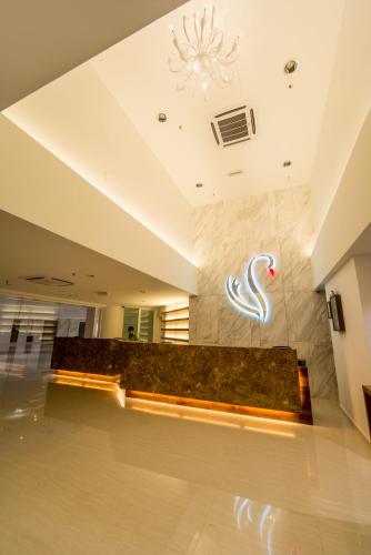 Lobby, Flamingo Hotel by the Beach in Penang Lobby, Flamingo Hotel by the Beach in Penang