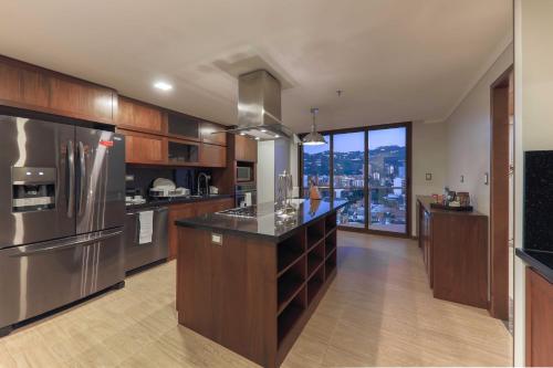 Kitchen, Hotel Vista Quince in Zone 15 Kitchen, Hotel Vista Quince in Zone 15