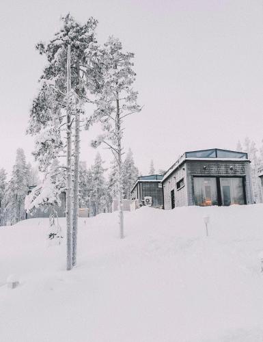 Фасада на хотела, Levi Sensu - Levi Sky Igloos in Леви Фасада на хотела, Levi Sensu - Levi Sky Igloos in Леви