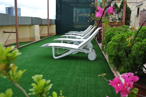 Vrt, Stanford Hillview Hotel in Hongkong Vrt, Stanford Hillview Hotel in Hongkong