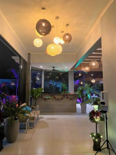 Lobby, Hotel Naoz in Quepos Lobby, Hotel Naoz in Quepos