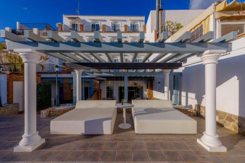 Balkon/teras, Hotel Boutique Sibarys - Adults Recommended in Nerja Balkon/teras, Hotel Boutique Sibarys - Adults Recommended in Nerja