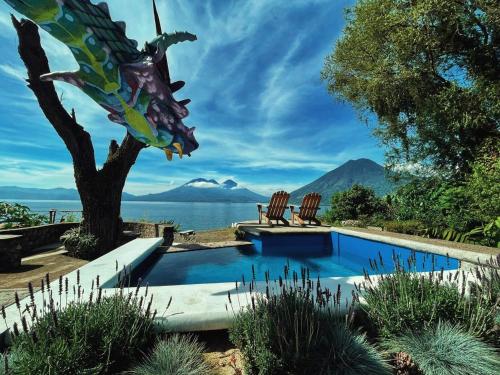 Vistas, El Dragon Hotel in San Marcos La Laguna Vistas, El Dragon Hotel in San Marcos La Laguna