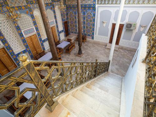 Balcony/terrace, Rayyan Hotel Bukhara in Bukhoro Balcony/terrace, Rayyan Hotel Bukhara in Bukhoro