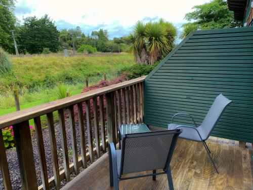 Balkon/teras, Waitomo Lodge in Te Kuiti Balkon/teras, Waitomo Lodge in Te Kuiti