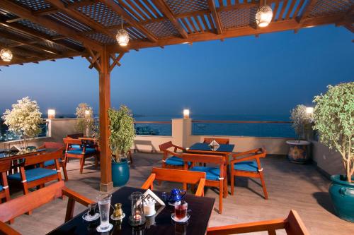 balkon/taras, Swiss Wellness Dive Resort in Hurghada balkon/taras, Swiss Wellness Dive Resort in Hurghada