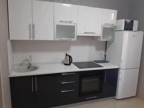 Kitchen, 1 ком Квартира ЖК Панорама 162 in Krasnodar Kitchen, 1 ком Квартира ЖК Панорама 162 in Krasnodar
