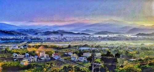 Exterior view, Rainbow Hill House彩虹山舍 in Xinshe District Exterior view, Rainbow Hill House彩虹山舍 in Xinshe District