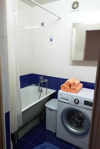 Bathroom, Владивосток - Апарт in Pervorechensky Bathroom, Владивосток - Апарт in Pervorechensky