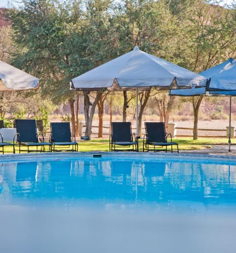 游泳池, 岡瓦納納米布沙漠小屋 (Gondwana Namib Desert Lodge) in 賽斯里彥 游泳池, 岡瓦納納米布沙漠小屋 (Gondwana Namib Desert Lodge) in 賽斯里彥