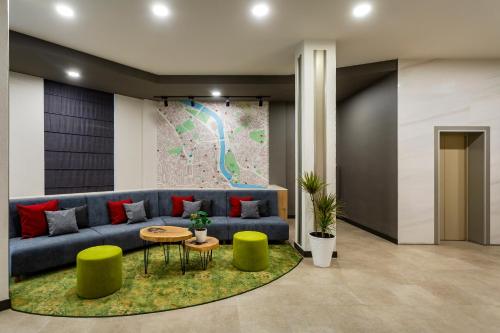 Előcsarnok, Citadines City Centre Tbilisi in Tbiliszi Előcsarnok, Citadines City Centre Tbilisi in Tbiliszi