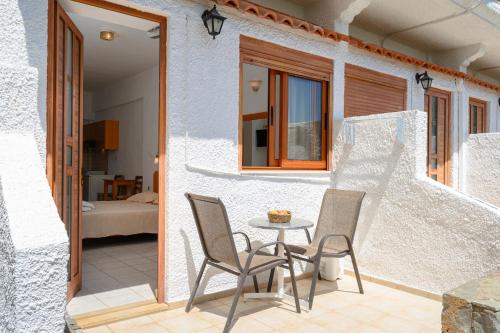 Balcony/terrace, Adonis Hotel in Lampi Balcony/terrace, Adonis Hotel in Lampi