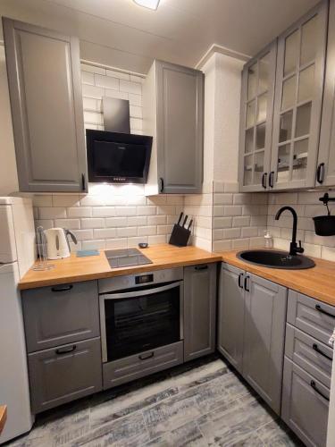 Bếp, Nika Apartments in Imatra Bếp, Nika Apartments in Imatra