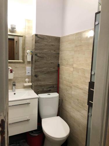 Ванна кімната, Apartament Datini, 40 m2 in Каліш Ванна кімната, Apartament Datini, 40 m2 in Каліш