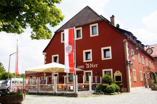 Exterior view, Gasthof Adler in Schillingsfurst Exterior view, Gasthof Adler in Schillingsfurst