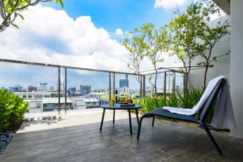 Balcony/terrace, Norway Forest Motel - Wen Chuang Branch in South District Balcony/terrace, Norway Forest Motel - Wen Chuang Branch in South District