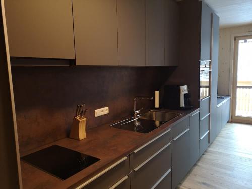 ห้องครัว, Apartment Almwiesen Mellau in เมลเลา ห้องครัว, Apartment Almwiesen Mellau in เมลเลา
