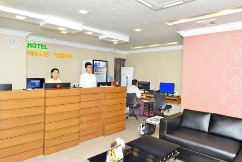 Lobi, Hotel Grand United 21st Downtown in Yangon Lobi, Hotel Grand United 21st Downtown in Yangon