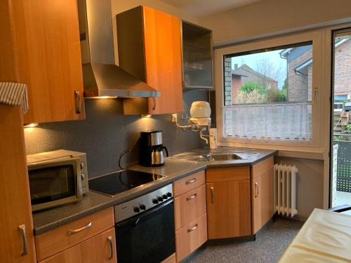 مطبخ, Dorsten-Ferienwohnung, Hermannstraße in دورستين مطبخ, Dorsten-Ferienwohnung, Hermannstraße in دورستين
