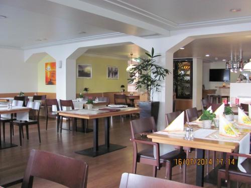 餐廳, 梅茨根酒店 (Hotel Metzgern) in 薩爾嫩 餐廳, 梅茨根酒店 (Hotel Metzgern) in 薩爾嫩