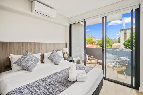 Balkon/terasa, Coogee Studio Apartments in Plaža Coogee Balkon/terasa, Coogee Studio Apartments in Plaža Coogee