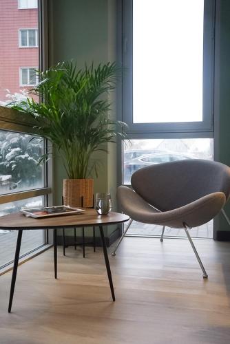 Balcony/terrace, Апартаменты Pavlov 4 с собственным выходом к озеру in Kaliningrad Balcony/terrace, Апартаменты Pavlov 4 с собственным выходом к озеру in Kaliningrad