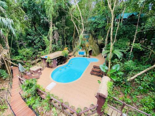 View, Khaosok Treehouse Resort in Khao Sok (Suratthani) View, Khaosok Treehouse Resort in Khao Sok (Suratthani)