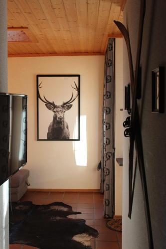Общ салон/телевизионна зона, Lilly Chalet- Apartments with private sauna, close to ski lifts in Бад Клайнкирххайм Общ салон/телевизионна зона, Lilly Chalet- Apartments with private sauna, close to ski lifts in Бад Клайнкирххайм