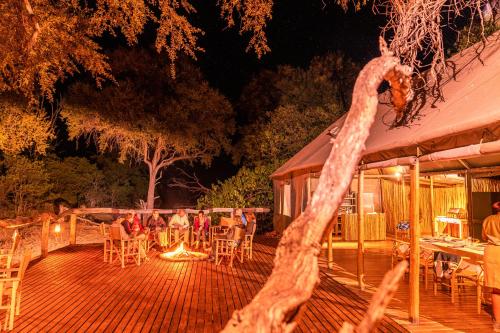 Exterior view, O Bona Moremi Safari Lodge in Khwai Exterior view, O Bona Moremi Safari Lodge in Khwai