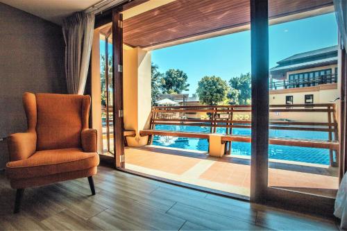 Erkély/terasz, Elegancy Resort Hua Hin near Wat Khao Sanam Chai Erkély/terasz, Elegancy Resort Hua Hin near Wat Khao Sanam Chai