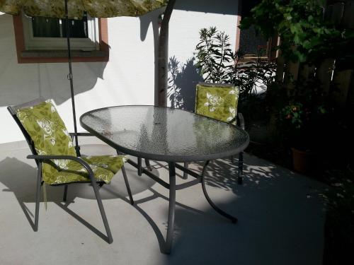 Balcony/terrace, Ferienwohnung Weingut Ackermann in Zeltingen-Rachtig Balcony/terrace, Ferienwohnung Weingut Ackermann in Zeltingen-Rachtig