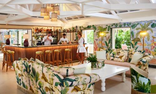 Lobby, Tropical Hotel St Barth in Gustavia Lobby, Tropical Hotel St Barth in Gustavia