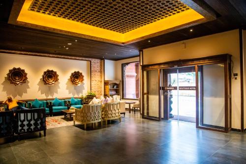 Lobby, Basera Boutique Hotel in Kathmandu Lobby, Basera Boutique Hotel in Kathmandu